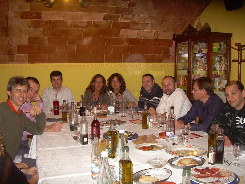 La Salle Sopar 2009-11-27 2.JPG - Sopar del 27 de novembre de 2009 al restaurant   Can Joan d'Adri  